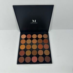Morphe Warm Matte Neutral Eyeshadow Palette - Browns & Tans